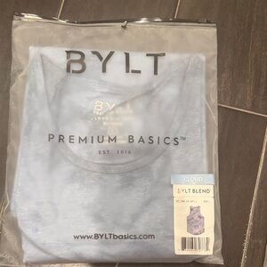 BYLT Basics Cloud Tank Top in sky